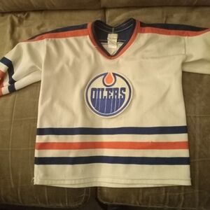 VINTAGE 1985 CCM AUTHENTIC GRETZKY CHILDS HOCKEY JERSEY